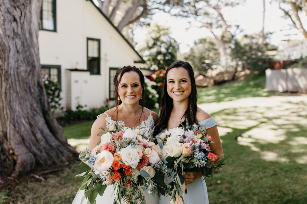 Bride and Maid of Honor 