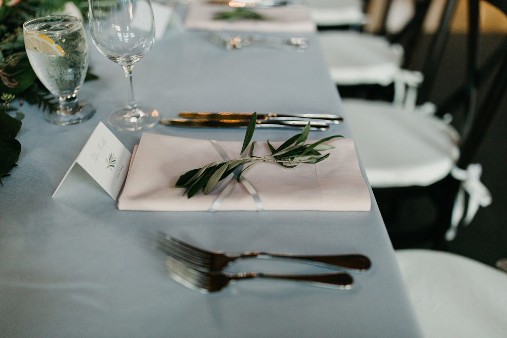 Place Setting at Mission Ranch