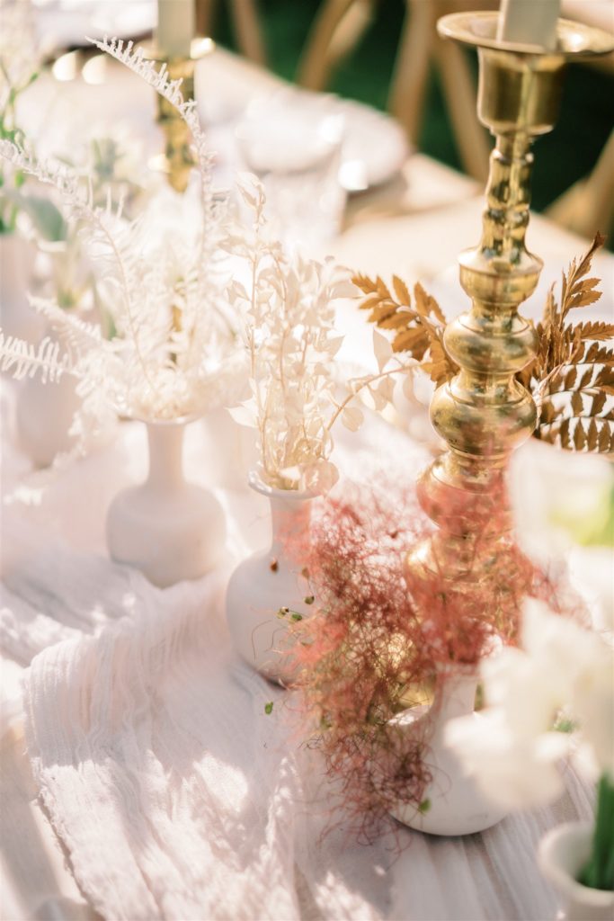 Wedding table decor